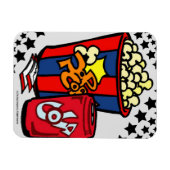 Magnet Flexible "Goodies temps cinéma" Aimant flexible (Horizontal)