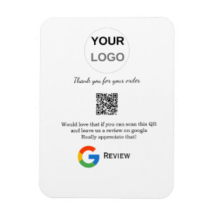 Magnet Flexible Google examen logo de l'entreprise Analyser QR exa