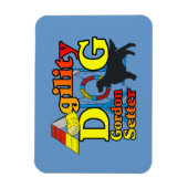 Magnet Flexible Gordon Setter Agilité (Vertical)