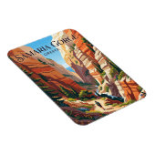 Magnet Flexible Gorge de Samarie Grèce (Côté Droit)
