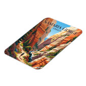 Magnet Flexible Gorge de Samarie Grèce (Côté Gauche)