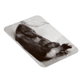 Magnet Flexible Gorilla Photographie Dormir (Côté Droit)