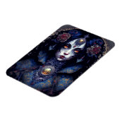 Magnet Flexible Goth Lady Imaginaire gothique Art (Côté Gauche)