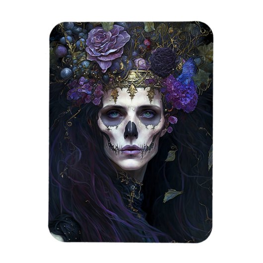 Magnet Flexible Goth Queen Imaginaire Art (Vertical)