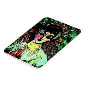 Magnet Flexible Gothic Beauty Portrait  (Côté Gauche)