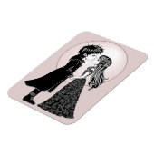Magnet Flexible Gothique Emo Enfants Kiss Valentine's Day (Côté Gauche)