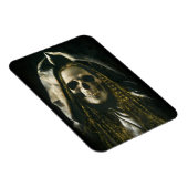 Magnet Flexible Gothique Squelette Fantôme Aimant Flexible (Côté Droit)