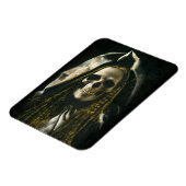 Magnet Flexible Gothique Squelette Fantôme Aimant Flexible (Côté Gauche)