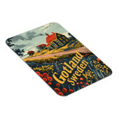 Magnet Flexible Gotland Suède tavel ad (Côté Droit)