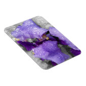 Magnet Flexible gouttes d'eau sur iris (Côté Droit)