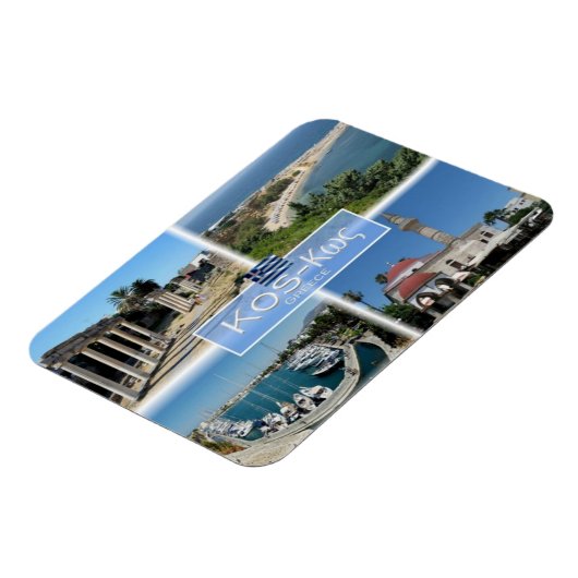 Magnet Flexible GR Grèce - Kos - (Côté Gauche)