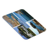 Magnet Flexible GR Grèce - Rhodes - Kolymbia le port - (Côté Droit)