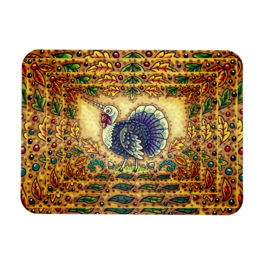 MAGNET FLEXIBLE GRÂCE À L'UNICORN TURQUIE, IMAGINAIRE WHIMSICAL (Horizontal)