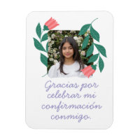Gracias por Celebrar Mi Confirmación con Foto