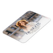 Magnet Flexible Grad 2023 Photo Graduation Faire-part (Côté Gauche)