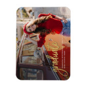 Magnet Flexible Grad Photo Graduation 2025 Faire-part (Vertical)