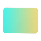Magnet Flexible Gradient de Pastel Turquoise (Horizontal)