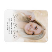 Magnet Flexible Graduate Photo 2026 Save the Date Announcement (Horizontal)