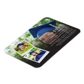 Magnet Flexible Graduation 2024 Grad Photo Collage Invitation du p (Côté Gauche)