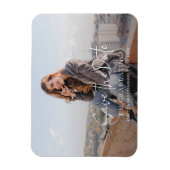 Magnet Flexible Graduation 2025 Grad Photo Enregistrer la date (Vertical)