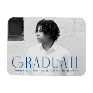 Magnet Flexible Graduation de la photographie bleue simplifiée mod