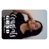 Magnet Flexible Graduation De Script Fun Enregistrer La Date Photo (Horizontal)