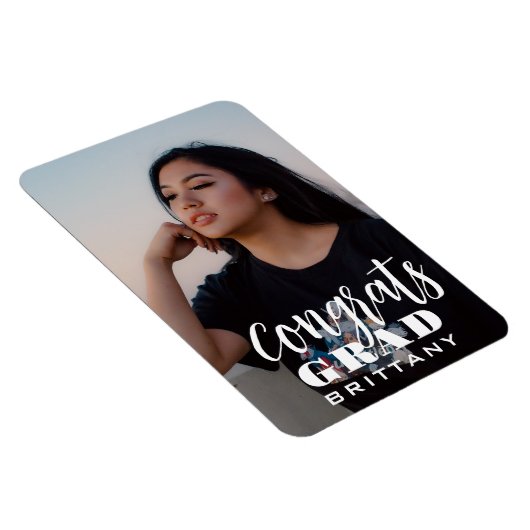 Magnet Flexible Graduation De Script Fun Enregistrer La Date Photo (Côté Droit)