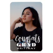 Magnet Flexible Graduation De Script Fun Enregistrer La Date Photo (Vertical)