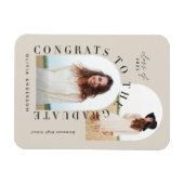 Magnet Flexible Graduation géométrique moderne multi photo arch (Horizontal)