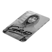 Magnet Flexible Graduation moderne en pointillé noir photo (Côté Gauche)