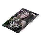 Magnet Flexible Graduation personnalisée Enregistrer la date Magne (Côté Gauche)