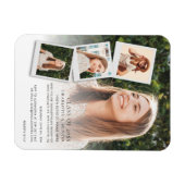 Magnet Flexible Graduation Photo Collage Open House 2024 Party (Horizontal)