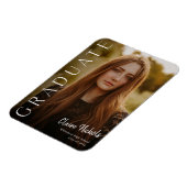 Magnet Flexible Graduation photo verticale moderne (Côté Gauche)