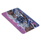 Magnet Flexible Graffiti à tête bleue (Côté Droit)