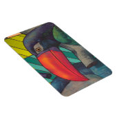 Magnet Flexible Graffiti Toucan coloré (Côté Droit)