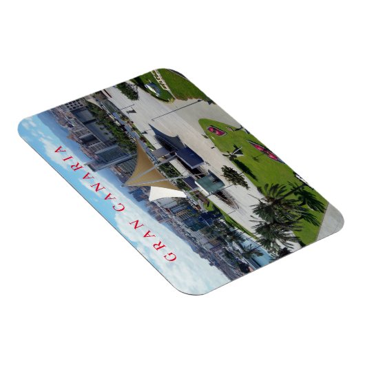 Magnet Flexible Gran Canaria vue du terminal de bus frigo aimant (Côté Droit)