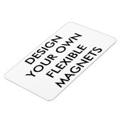 Magnet Flexible Grand aimant de réfrigérateur flexible personnalis (Côté Gauche)