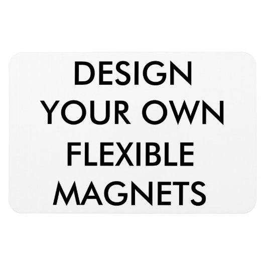 Magnet Flexible Grand aimant de réfrigérateur flexible personnalis (Horizontal)