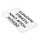 Magnet Flexible Grand aimant de réfrigérateur flexible personnalis (Côté Droit)