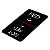 Magnet Flexible Grand aimant Fed et Not Fed (Côté Gauche)