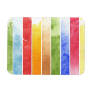 Magnet Flexible grand arrière - plan d'aquarelle - peintures 5