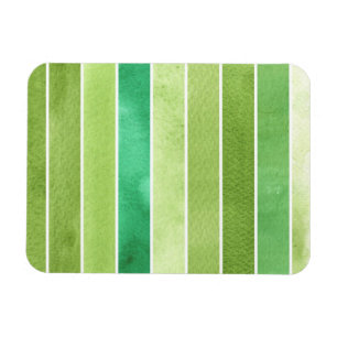 Magnet Flexible grand arrière - plan vert d'aquarelle - aquarelle