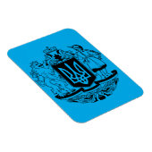 Magnet Flexible Grand blason de l'Ukraine (Côté Droit)