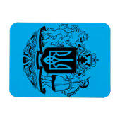 Magnet Flexible Grand blason de l'Ukraine (Horizontal)