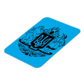 Magnet Flexible Grand blason de l'Ukraine (Côté Gauche)