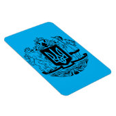Magnet Flexible Grand blason de l'Ukraine (Côté Droit)