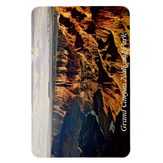 MAGNET FLEXIBLE GRAND CANYON VUE DEPUIS LE RIM SUD (Vertical)