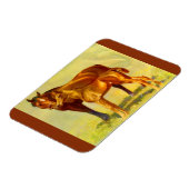 Magnet Flexible grand cheval petit cheval (Côté Gauche)