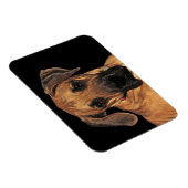 Magnet Flexible Grand chien Danse Aimant flexible (Côté Droit)