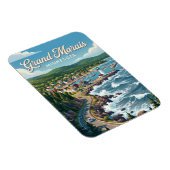 Magnet Flexible Grand Marais États-Unis (Côté Droit)
